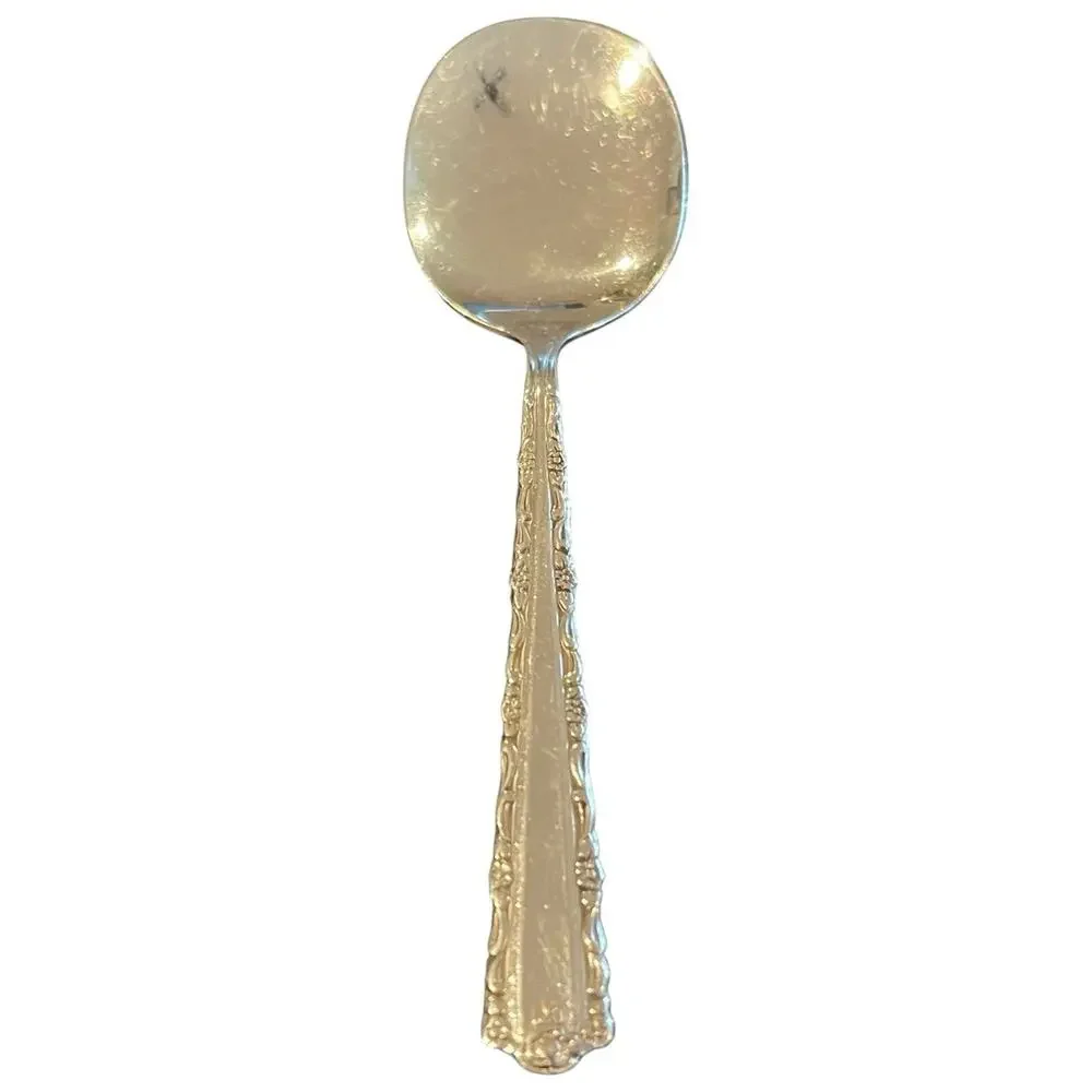 ONEIDA Stainless Flatware CHERIE Baby Spoon & Baby Fork ONEIDA DELUXE Set Of 2